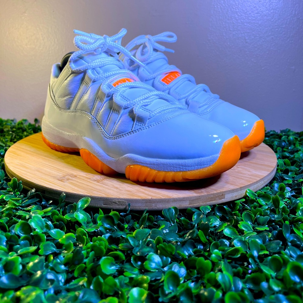 🔥 AIR JORDAN 11 LOW CITRUS BASKETBALL SHOES WOMENS SIZE 8.5 AH7860-139